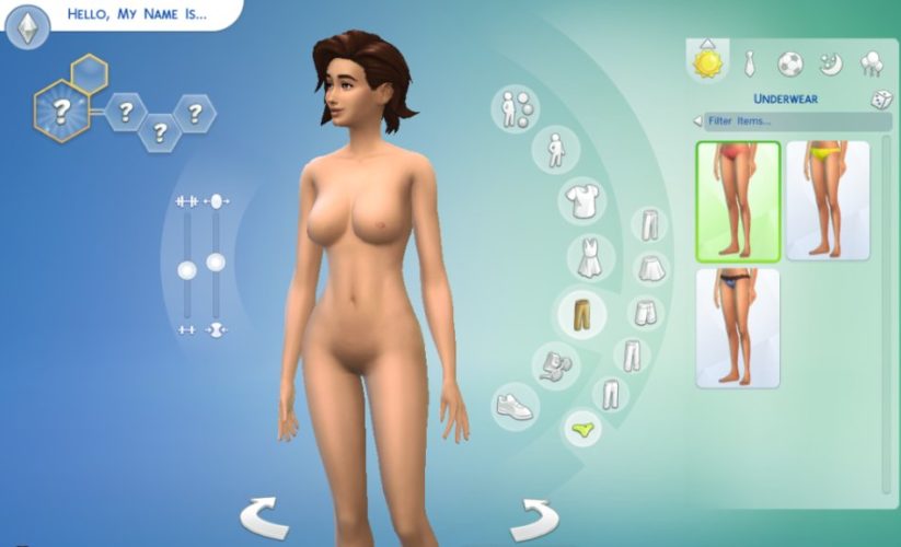 naked sims 4 mod